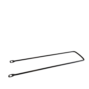 Korgstag i Svart Stål – 400 mm (10 mm hål)