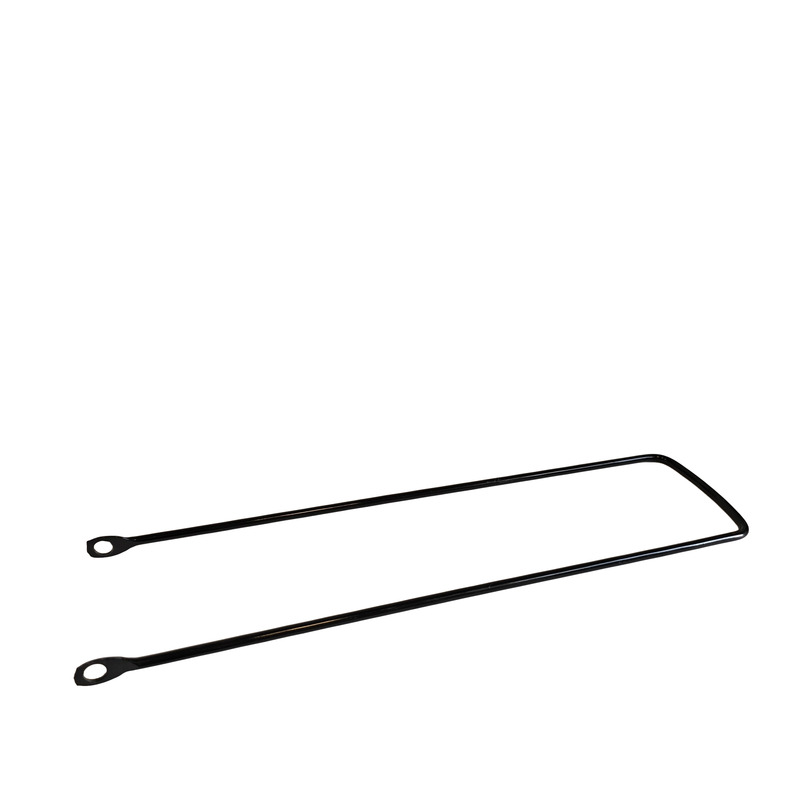 Korgstag i Svart Stål – 400 mm (10 mm hål)